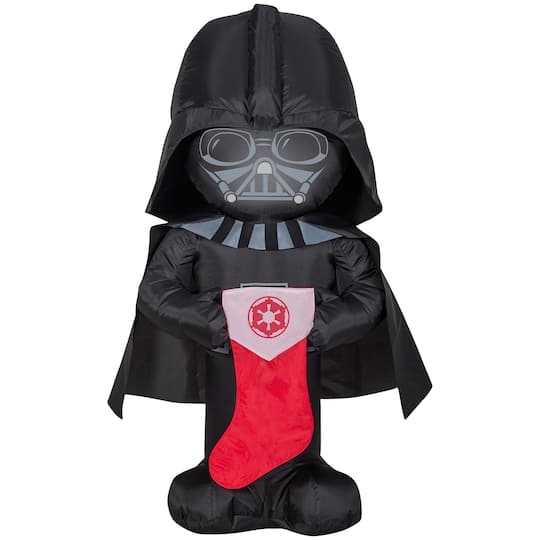 3.5ft. Airblown&#xAE; Inflatable Christmas Stylized Darth Vader